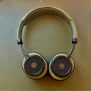 Master and Dynamic special edition Neiman Marcus Olive Headphones M50